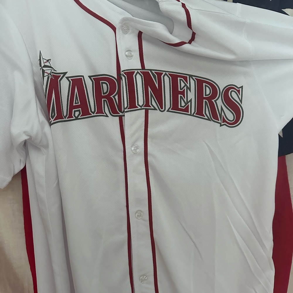 RARE: 2022 WSU Cougars Crimson and White Seattle Mariners Jersey SMALL